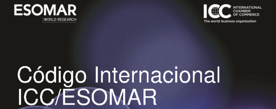 Compromisso com o Código Internacional ICC/ESOMAR